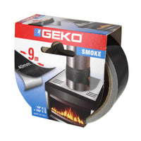 NASTRO ALLUMINIO ADES. ALTE TEMP. 40MMX9M NERO- 1,0 pz