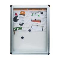 BACHECA FONDO MAGNETICO 45X4,5X60 CM ALLUMINIO- 1,0 pz