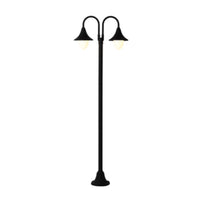 LAMPIONE PARIGI 2 BRACCI NERO- I GIARDINI DEL RE- 1,0 pz