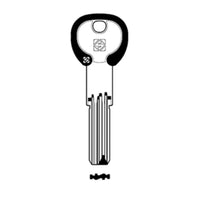 CHIAVI SILKY PUNZONATE CB97DZ OLC       GR.50- 5,0 pz