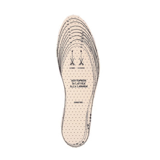 SOLETTE DX-SX LAVANDA MISURA DA 36 A 46- 24,0 paia