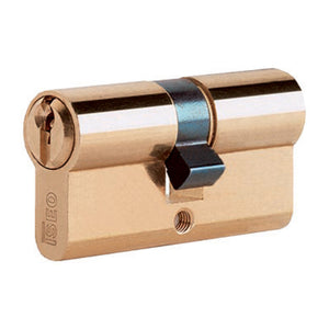 ISEO F5 8209 CILINDRO SAG. OTTONE 60 MM* 25.10.25 (30-30)- ISEO SERRATURE- 1,0 pz