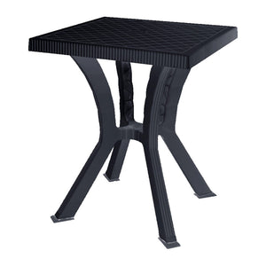 TAVOLO RIGOLETTO ELITE CM 60X60 ANTRACITE- 1,0 pz