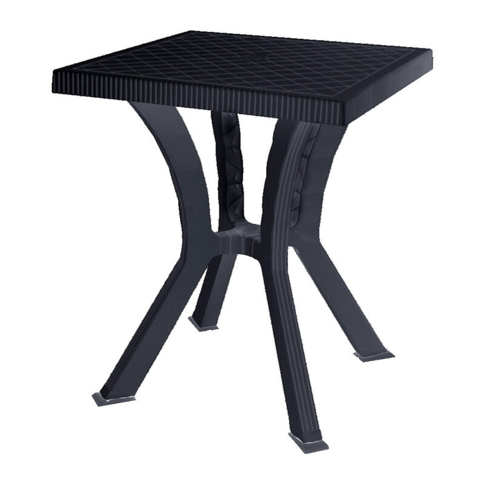 TAVOLO RIGOLETTO ELITE CM 60X60 ANTRACITE- 1,0 pz