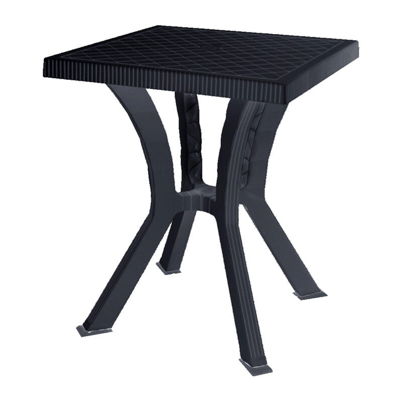 TAVOLO RIGOLETTO ELITE CM 60X60 ANTRACITE- 1,0 pz