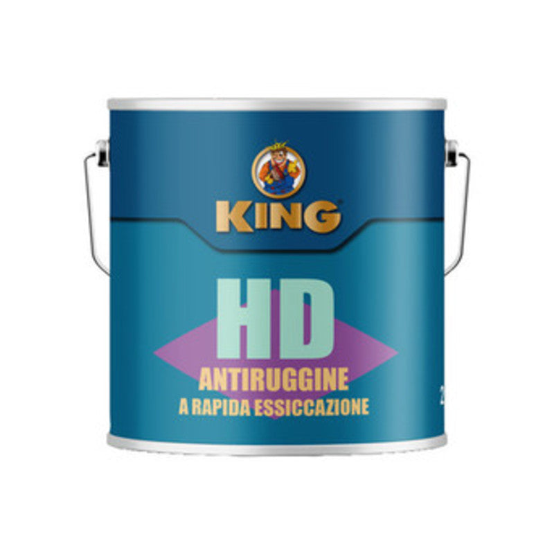 ANTIRUGGINE RAPIDA ESSICCAZIONE H-D 2,5 L GRIGIO- COLORIFICIO PARTENOPEO- 5,0 pz