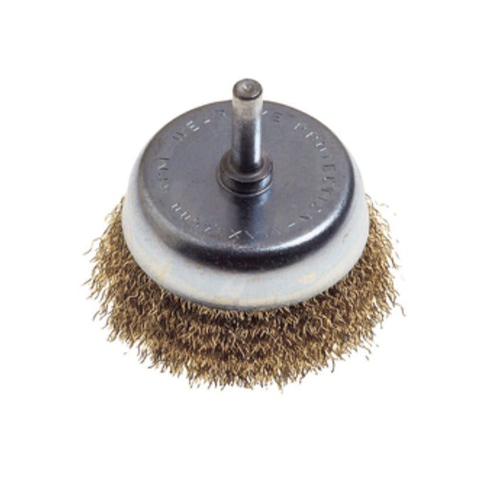 POGGI 480.00 SPAZZOLA A TAZZA ACCIAIO G6 D 50 MM- POGGI- 1,0 pz