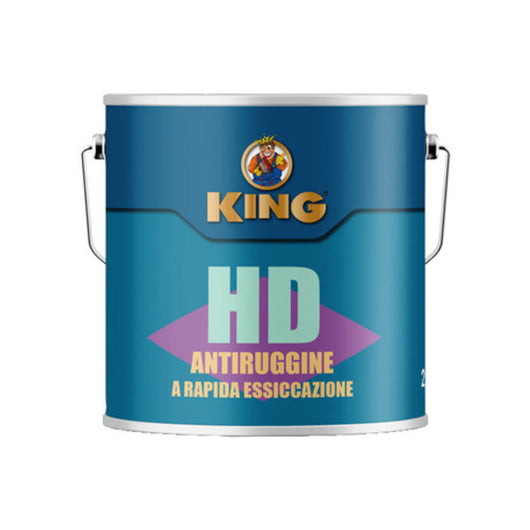 ANTIRUGGINE RAPIDA ESSICCAZIONE H-D 2,5 L ROSSO- COLORIFICIO PARTENOPEO- 5,0 pz