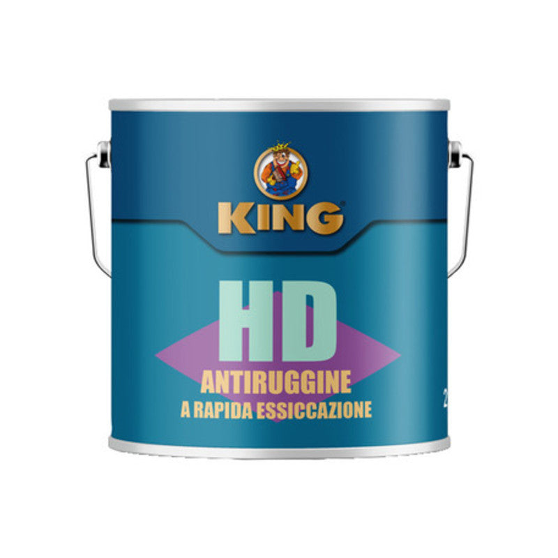 ANTIRUGGINE RAPIDA ESSICCAZIONE H-D 2,5 L ROSSO- COLORIFICIO PARTENOPEO- 5,0 pz