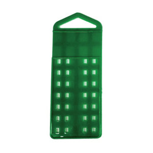 PLACCHETTA SELF SERVICE 145X55 MM VERDE- AXEMME- 250,0 pz