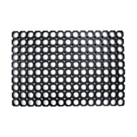 ZERBINO ROBUSTUS PVC COMPONIBILE NERO 40X70 CM- CENNI ETTORE E FIGLIO- 5,0 pz