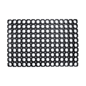 ZERBINO ROBUSTUS PVC COMPONIBILE NERO 40X70 CM- CENNI ETTORE E FIGLIO- 5,0 pz