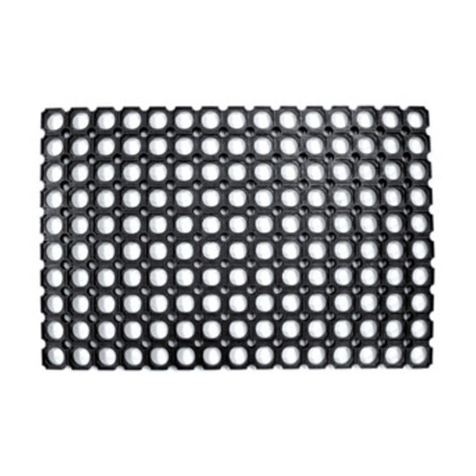 ZERBINO ROBUSTUS PVC COMPONIBILE NERO 40X70 CM- CENNI ETTORE E FIGLIO- 5,0 pz