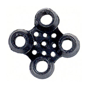 GIUNZIONI PER ZERBINO ROBUSTUS PVC NERO- CENNI ETTORE E FIGLIO- 10,0 pz