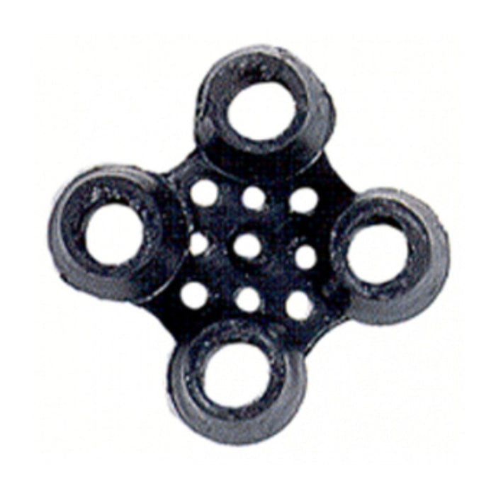 GIUNZIONI PER ZERBINO ROBUSTUS PVC NERO- CENNI ETTORE E FIGLIO- 10,0 pz