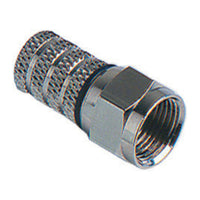 CONNETTORE A VITE TIPO F PER CAVO SAT TV 6,40MM- FME- 25,0 pz