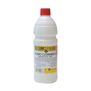 ACIDO MURIATICO PURO AL 33 DA 1 L*- ITALCHIMICI- 12,0 pz