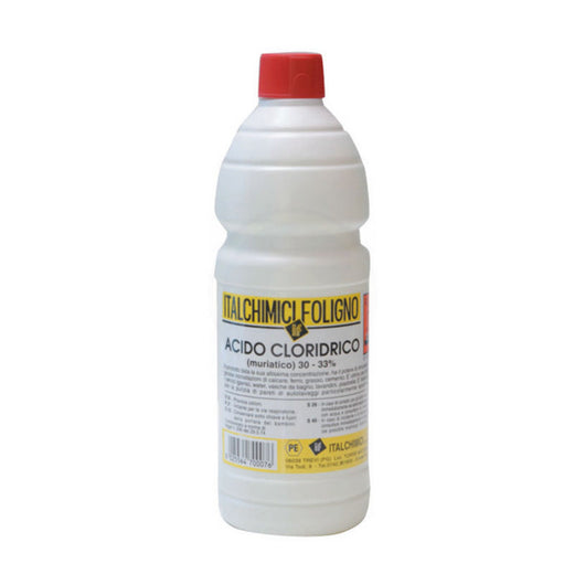 ACIDO MURIATICO PURO AL 33 DA 1 L*- ITALCHIMICI- 12,0 pz