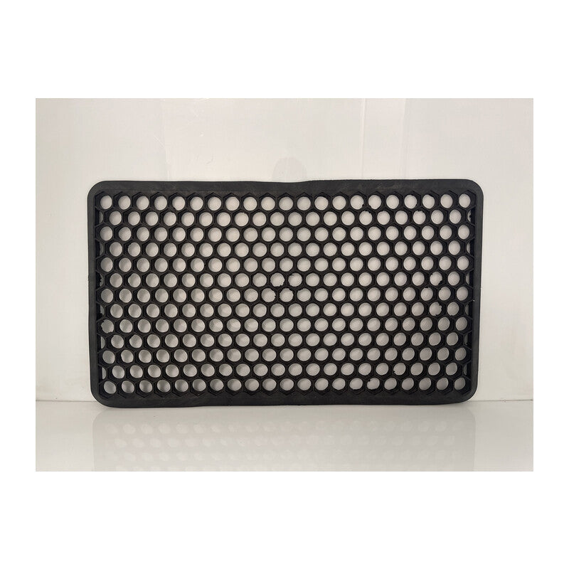 ZERBINO NIDO DAPE NERO CON BORDO 41X71 CM- ISMAR- 1,0 pz