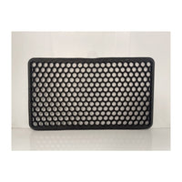 ZERBINO NIDO DAPE NERO CON BORDO 41X71 CM- ISMAR- 1,0 pz