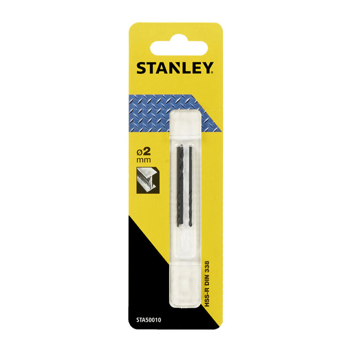 PIRANHA STANLEY STA50010 (X50010) PUNTA HSS 2 MM 3 PZ- STANLEY- 1,0 confezione