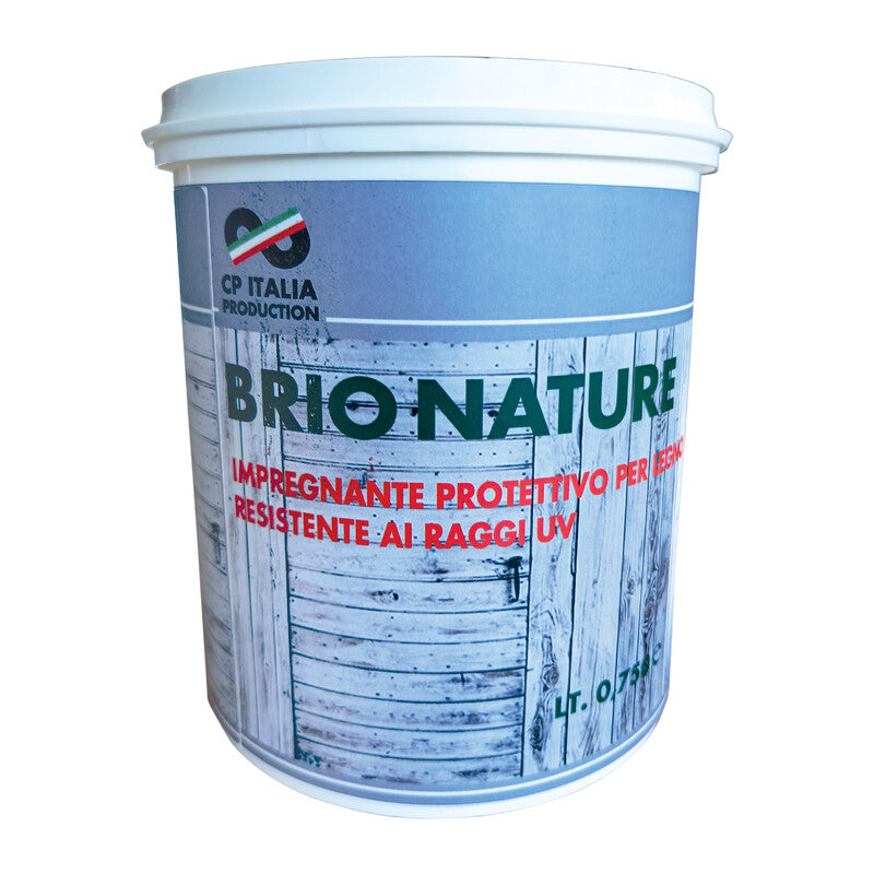 IMPREGNANTE ALLACQUA BRIONATURE 0,750 L NOCE SCURO- 6,0 pz