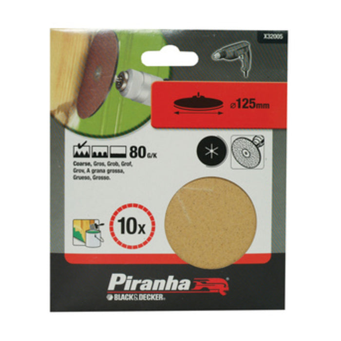 B.D. 5 DISCHI D.125 GR.80 ART.A1453- 1,0 pz