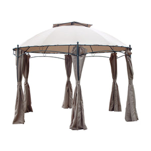 C GAZEBO IN ACCIAIO GOTIC ESAGONALE D 350 CM- 1,0 pz