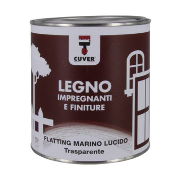 FLATTING CUVER MARINE LUCIDO INCOLORE 0,375 L- COLORIFICIO I.CO.RI.P.- 6,0 pz