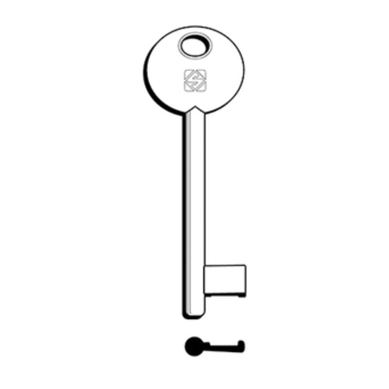 CHIAVI SILCA PATENT BON-G/PARI 6P3D NI  GR.25- 5,0 pz