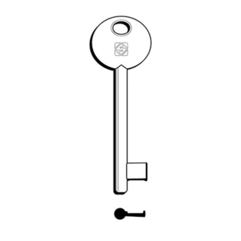 CHIAVI SILCA PATENT BON-P/PARI 6P2D NI  GR.25- 5,0 pz