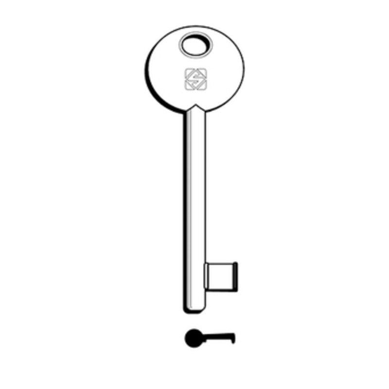 CHIAVI SILCA PATENT BON-P/DISP 6P2S NI  GR.25- 5,0 pz