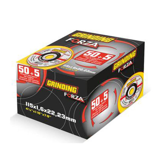 GRINDING FORZA DISCO FERRO 115X1,0 CONF 50+5- 1,0 confezione