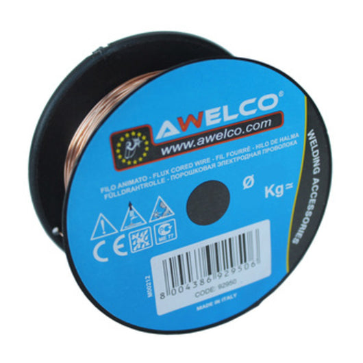 BOBINA FILO ANIMATO D 0,9 MM NO GAS 500 G- AWELCO- 1,0 pz