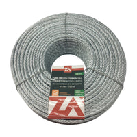 FUNE ACCIAIO COMMERCIALE 42F D  3 MM**- FUNI 90- 100,0 metri