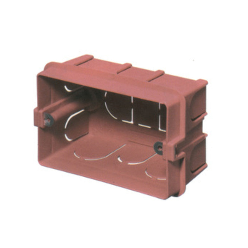SCATOLA RETTANGOLARE INCASSO 6/7 P 178X70X48 MM- ELETTROCANALI- 10,0 pz