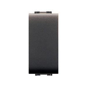 LIFE 4000 INTERRUTTORE UNIPOLARE GRIGIO ANTRACITE- ELETTROCANALI- 12,0 pz