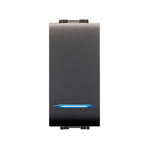 LIFE 4013 DEVIATORE UNIPOLARE ILLUMIN.LE GRIGIO- ELETTROCANALI- 12,0 pz