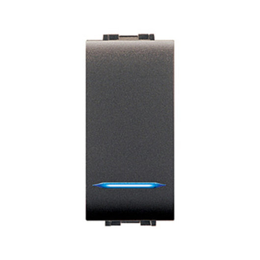 LIFE 4013 DEVIATORE UNIPOLARE ILLUMIN.LE GRIGIO- ELETTROCANALI- 12,0 pz