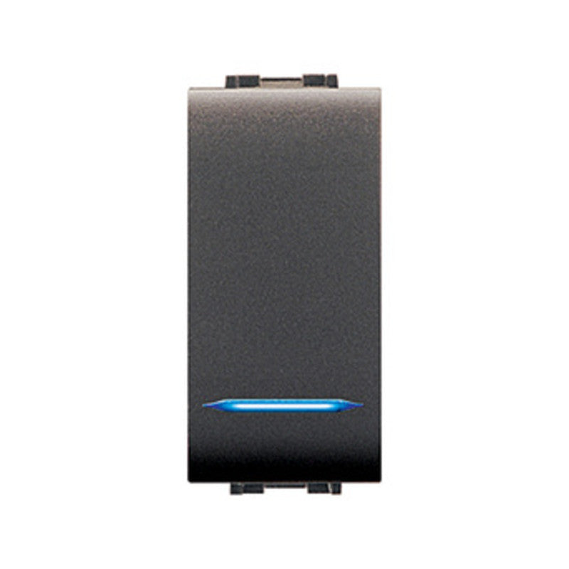 LIFE 4013 DEVIATORE UNIPOLARE ILLUMIN.LE GRIGIO- ELETTROCANALI- 12,0 pz