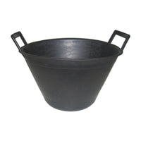 SECCHIO P/MURATORE PLAST 2 MAN NERO D 36CM 10 L- 10,0 pz