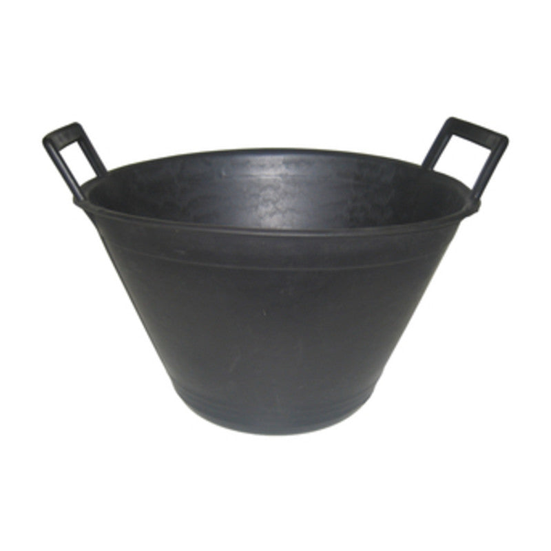 SECCHIO P/MURATORE PLAST 2 MAN NERO D 36CM 10 L- 10,0 pz