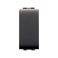 LIFE 4080 TASTO FALSO POLO GRIGIO ANTRACITE- ELETTROCANALI- 32,0 pz