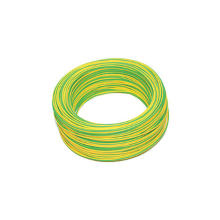 CAVO ELETTRICO UNIPOL FS17 SEZ 1,5 MM GIALLO VERDE- 100,0 metri