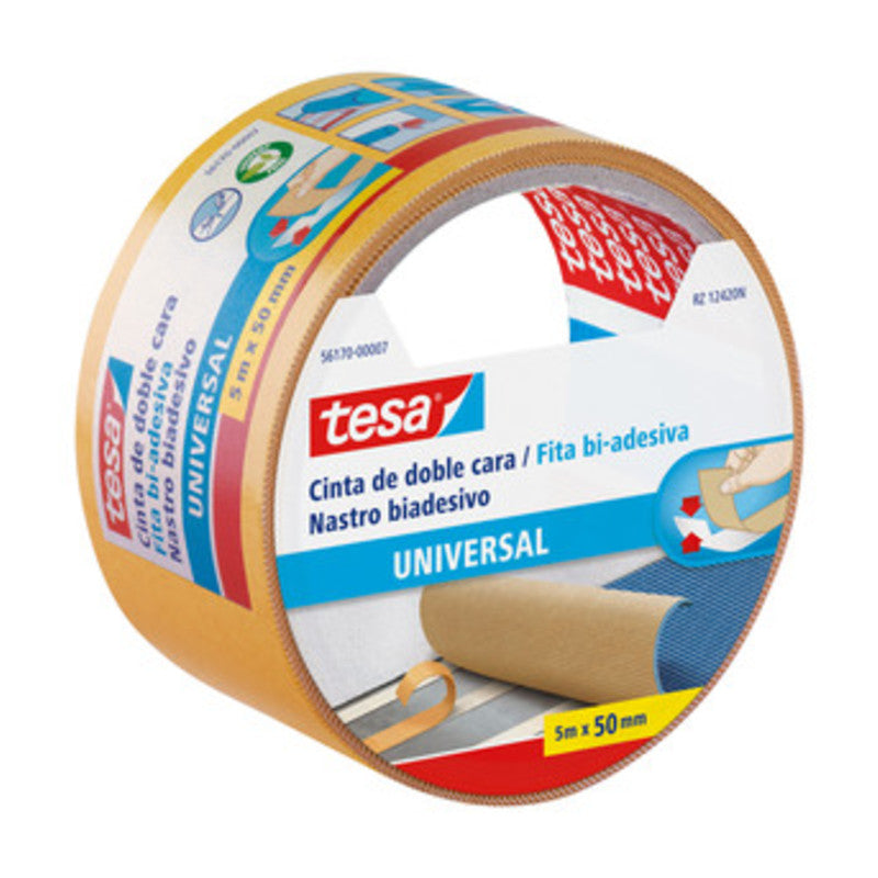 NASTRO BIADESIVO TESA 50MMX 5M UNIVERSALE- TESA- 36,0 pz