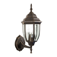 LANTERNA BOMBAY C/BRACCIO BRONZO ANTICHIZZATO- 1,0 pz