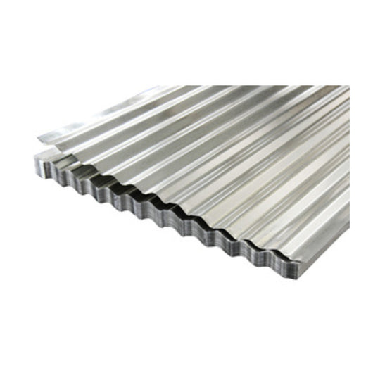 LAMIERA ZINCATA ONDUL N. 28 SP 0,40 MM 90X200 CM- CASCHERA R. & C.- 7,0 kg