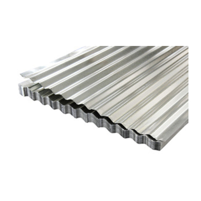 LAMIERA ZINCATA ONDUL N. 30 SP 0,30 MM 90X200 CM- CASCHERA R. & C.- 5,5 kg