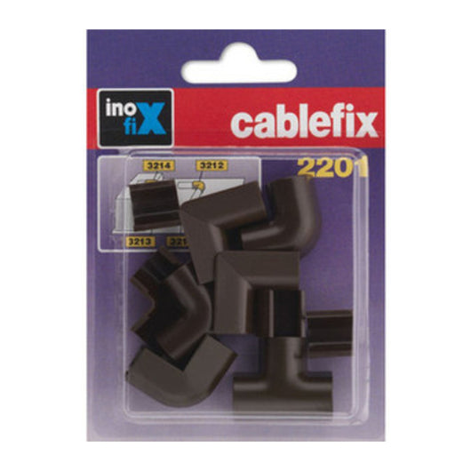 GIUNTO PER CANALINA INOFIX CF 10 PZ MARRONE- 1,0 confezione