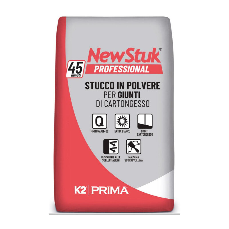 STUCCO PER CARTONGESSO PROFESSIONAL K2  5 KG- 4,0 pz